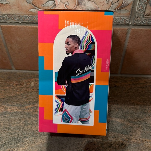 Dejounte Murray Fiesta San Antonio Spurs Bobblehead - Picture 5 of 10